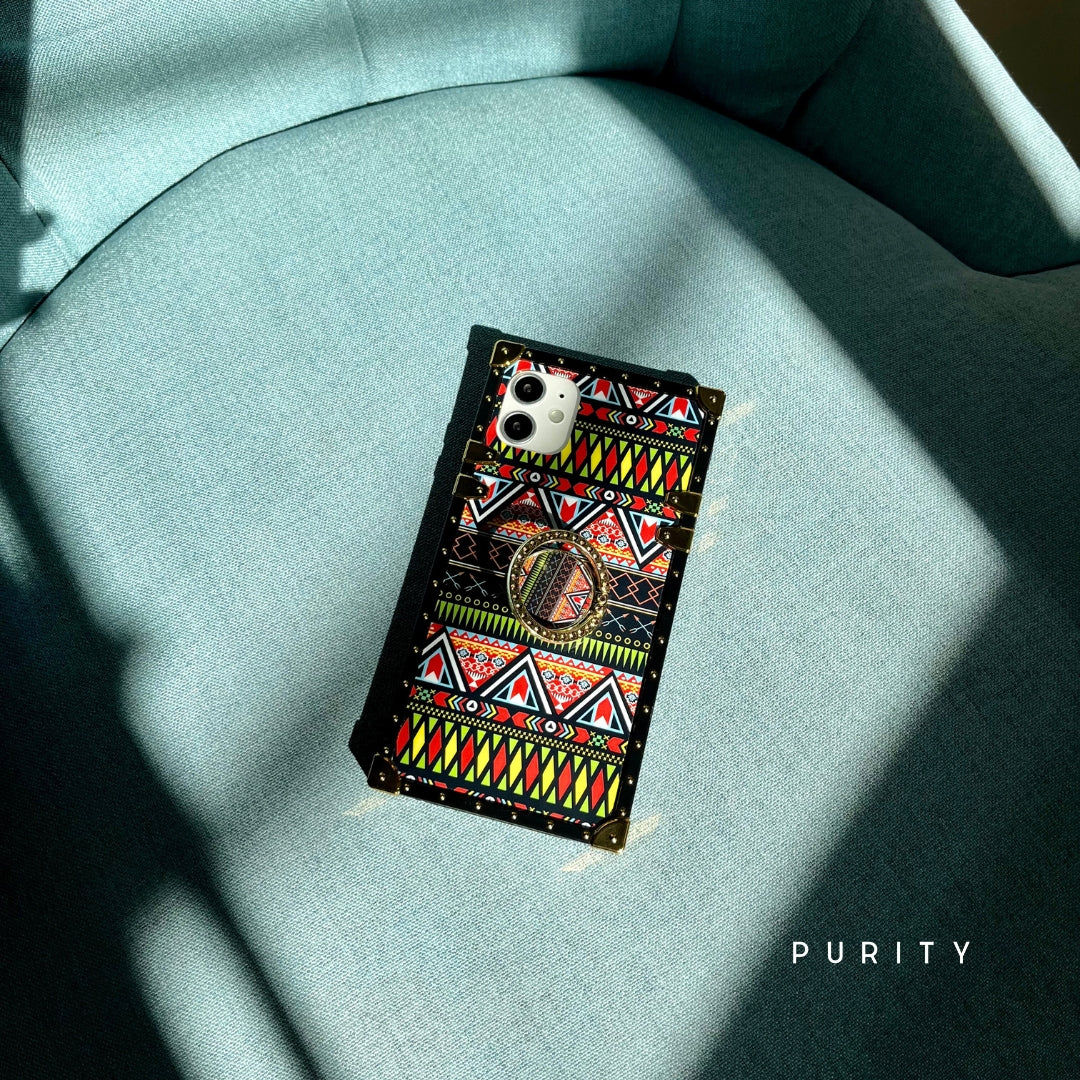 Samsung Case with Ring "Tribal" mysite