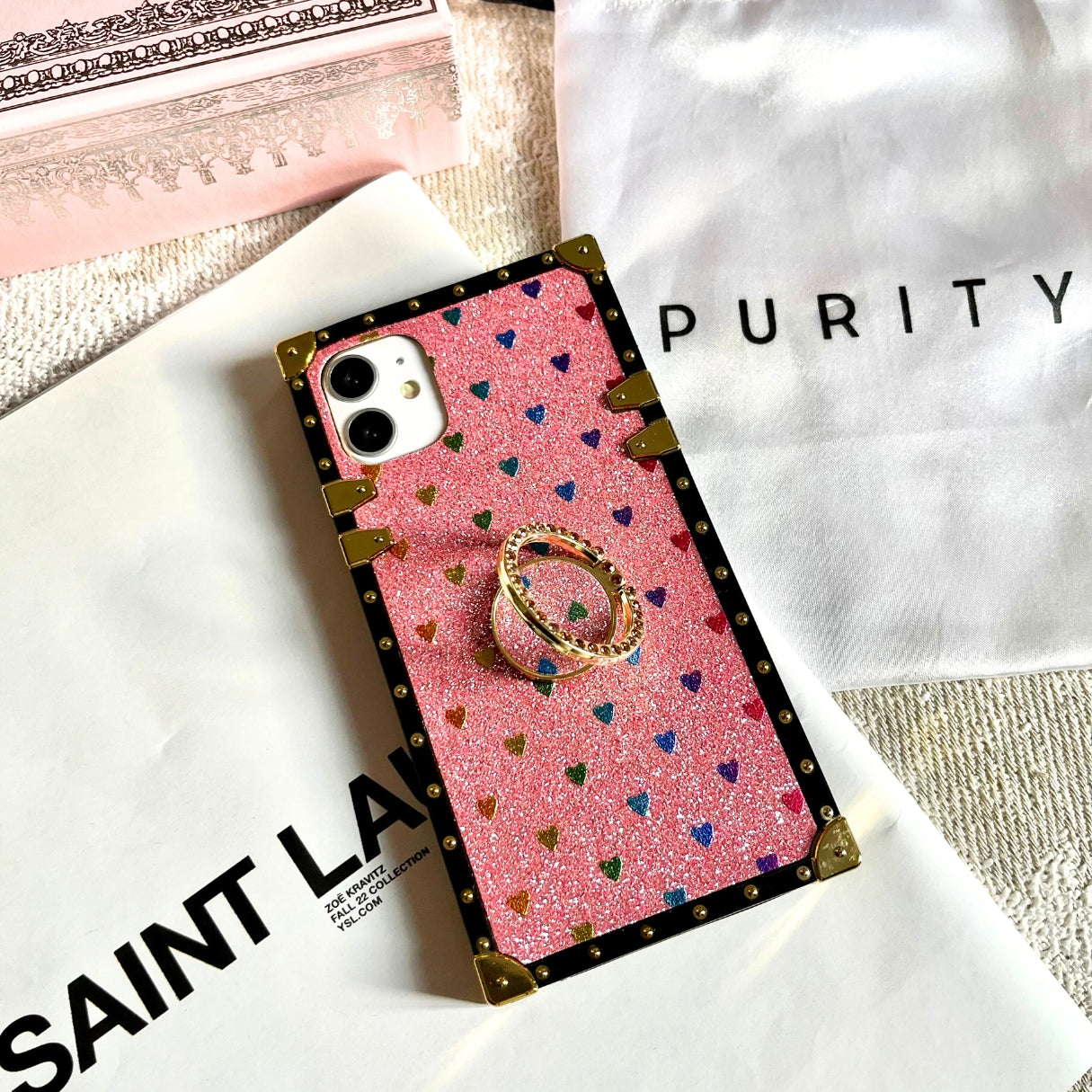 Samsung Case with Ring "Tenderness" mysite