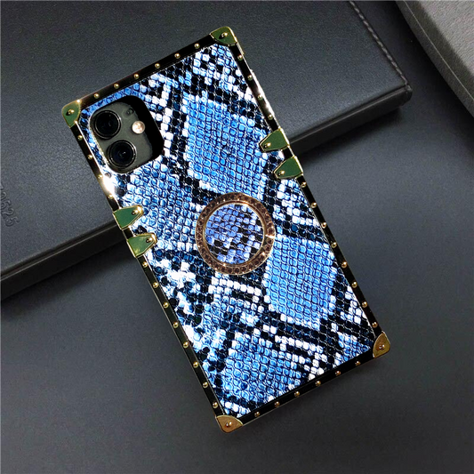 Samsung Case with Ring "Blue Rattlesnake" mysite