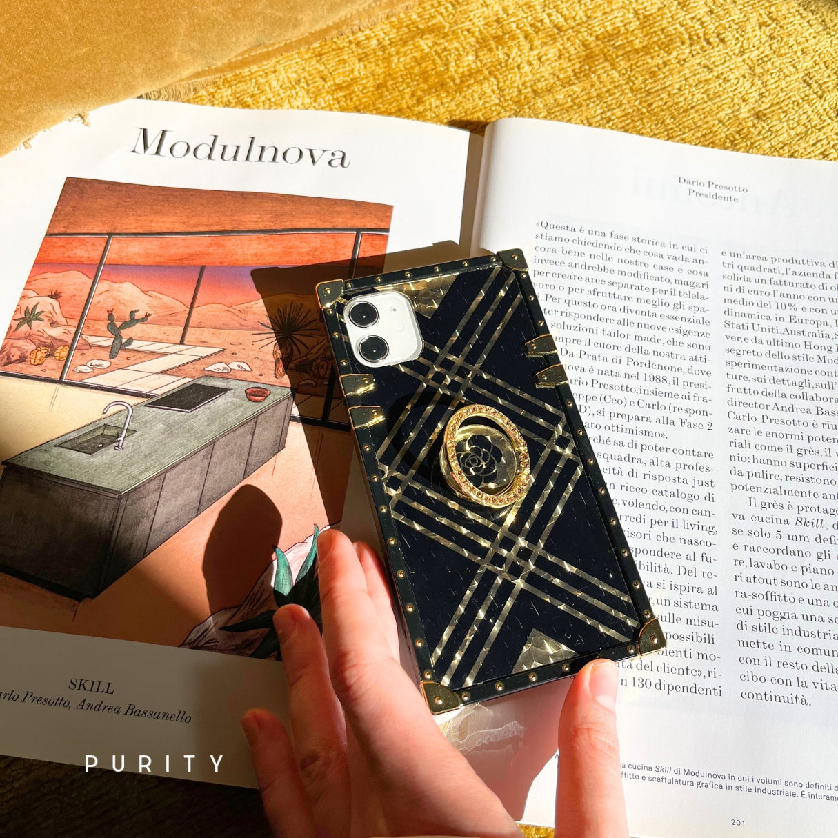 Samsung Case with Ring "Erebo" mysite
