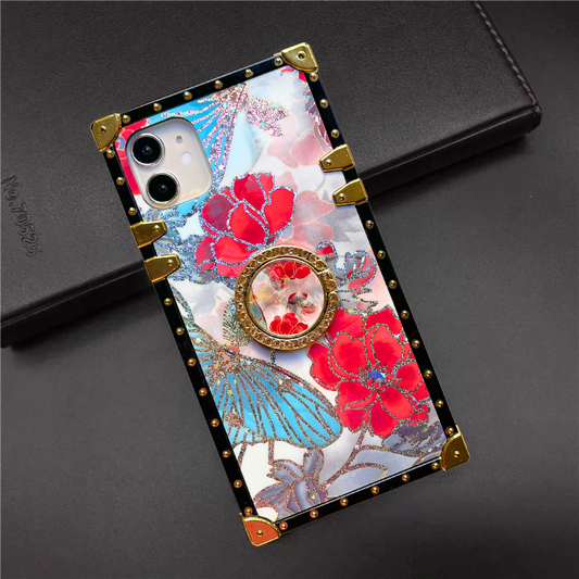 Samsung Case with Ring "Poppy" mysite