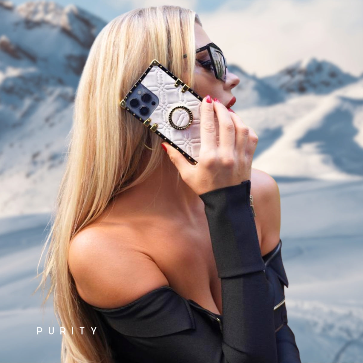 Samsung Case with Ring "Snowman" mysite