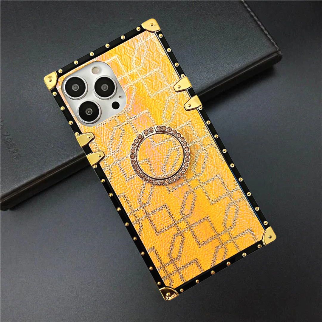 Samsung Case with Ring "Yellow" mysite