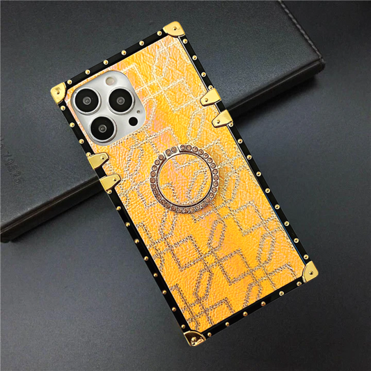 Samsung Case with Ring "Yellow" mysite