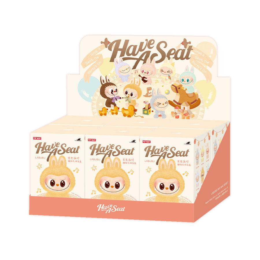 Pop Mart The Monsters Labubu Have a Seat Series - Vinyl Face Plush Pendant (Blind Box)s mysite