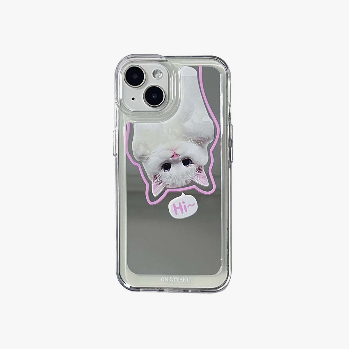 Mirror iPhone Case | Couple Cats & Dogs Hi (Buy 2 and get 50% off one) mysite