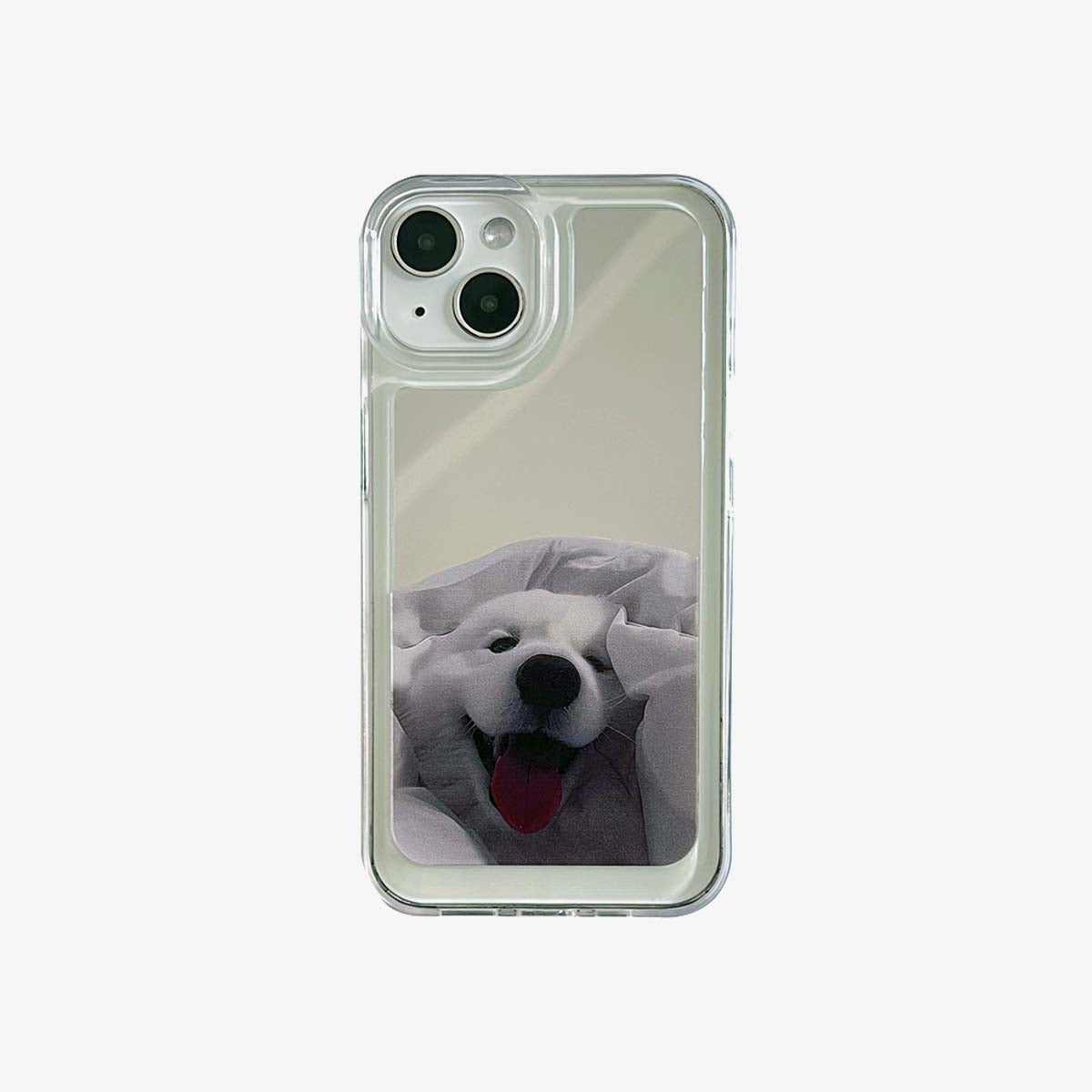 Mirror iPhone Case | Couple Dogs Samoyed (Buy 2 and get 50% off one) mysite