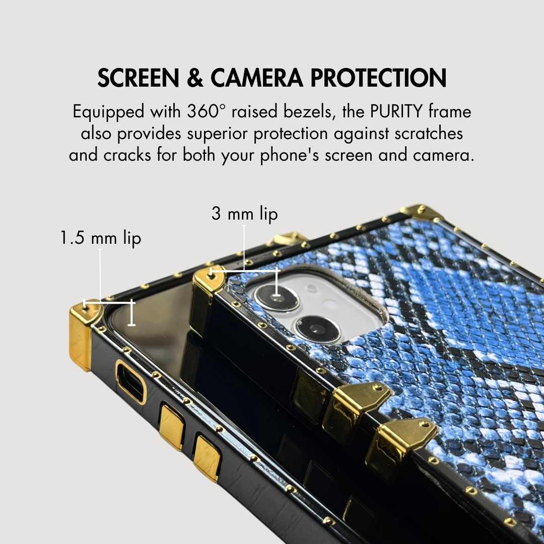 Samsung Case with Ring "Blue Rattlesnake" mysite