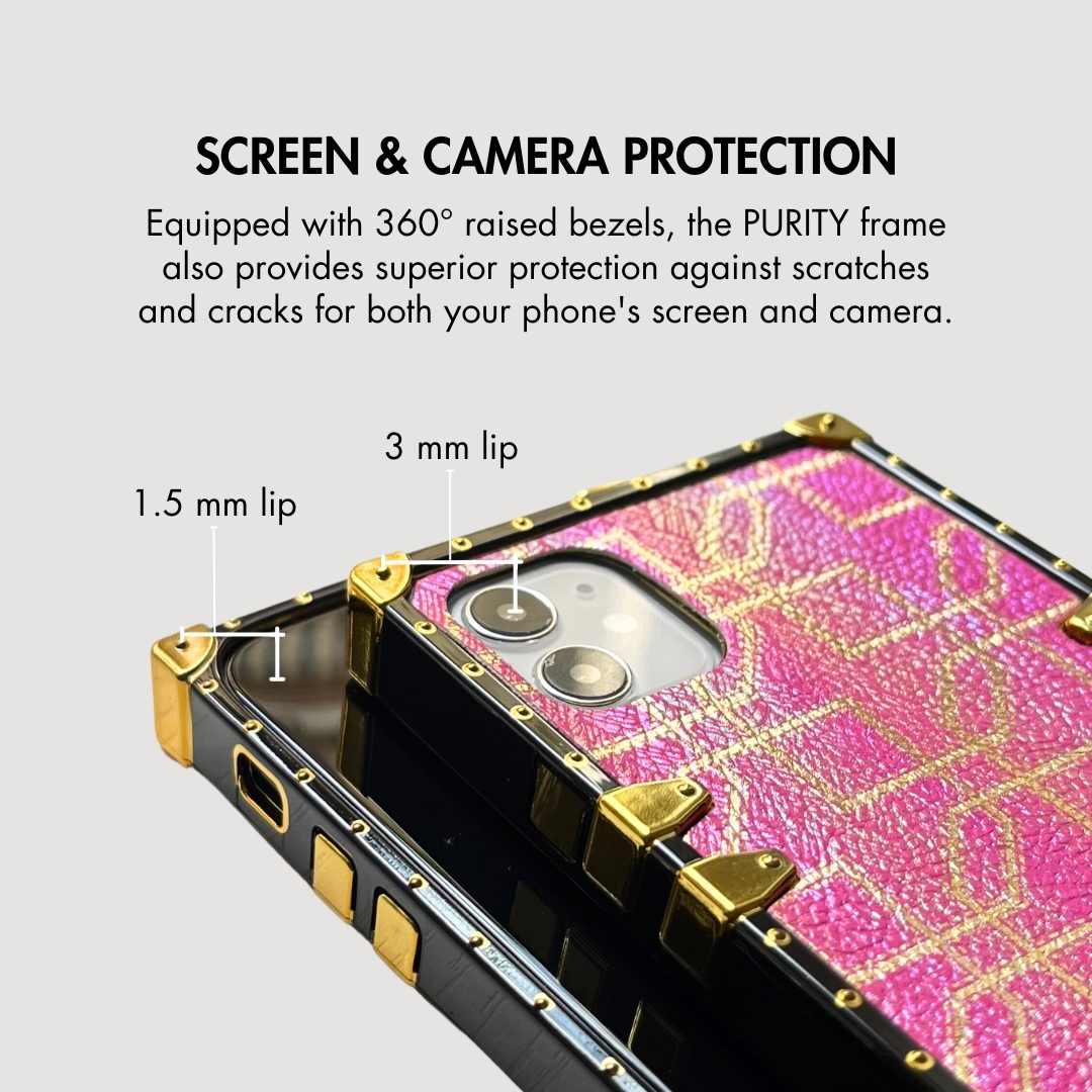 Samsung Case with Ring "Magenta" mysite