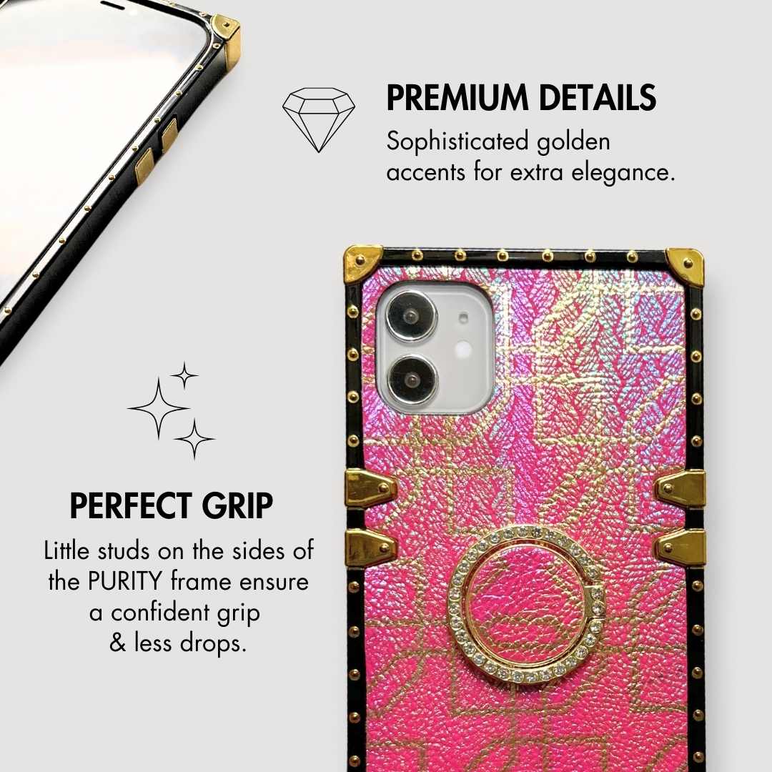 Samsung Case with Ring "Magenta" mysite