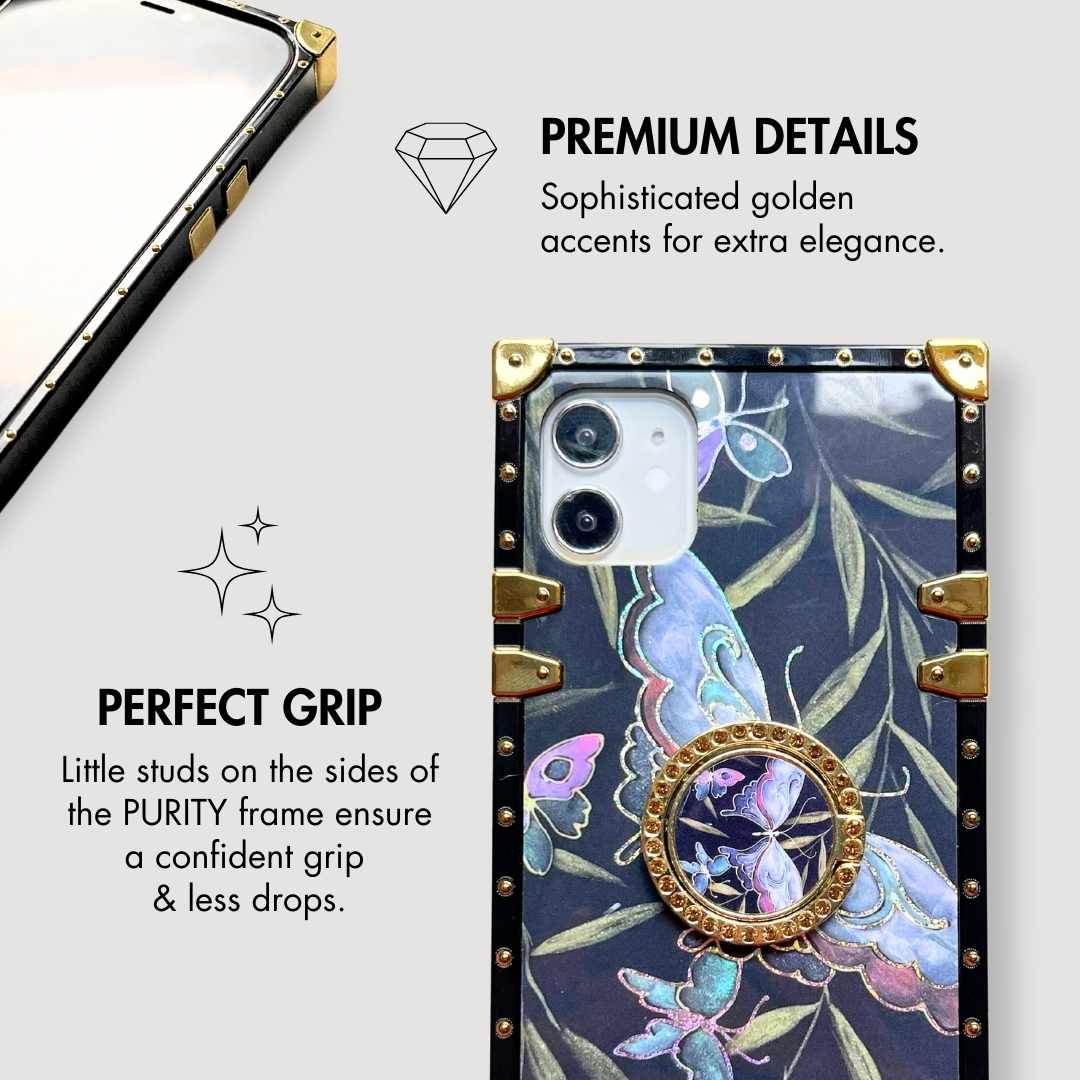 Samsung Case with Ring "Moth" mysite