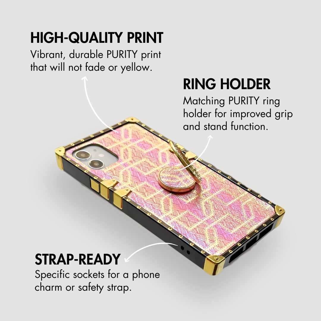 Samsung Case with Ring "Peach" mysite