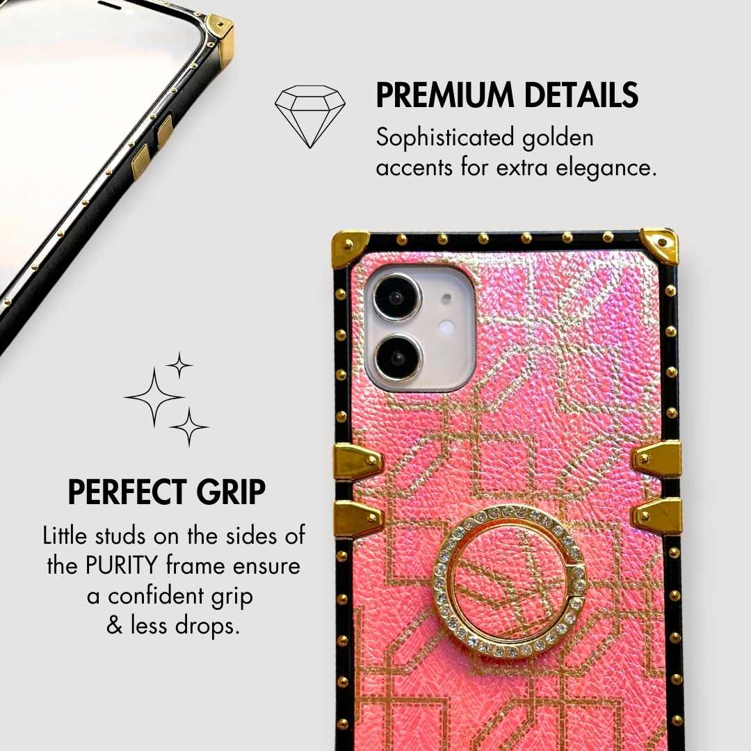 Samsung Case with Ring "Peach" mysite