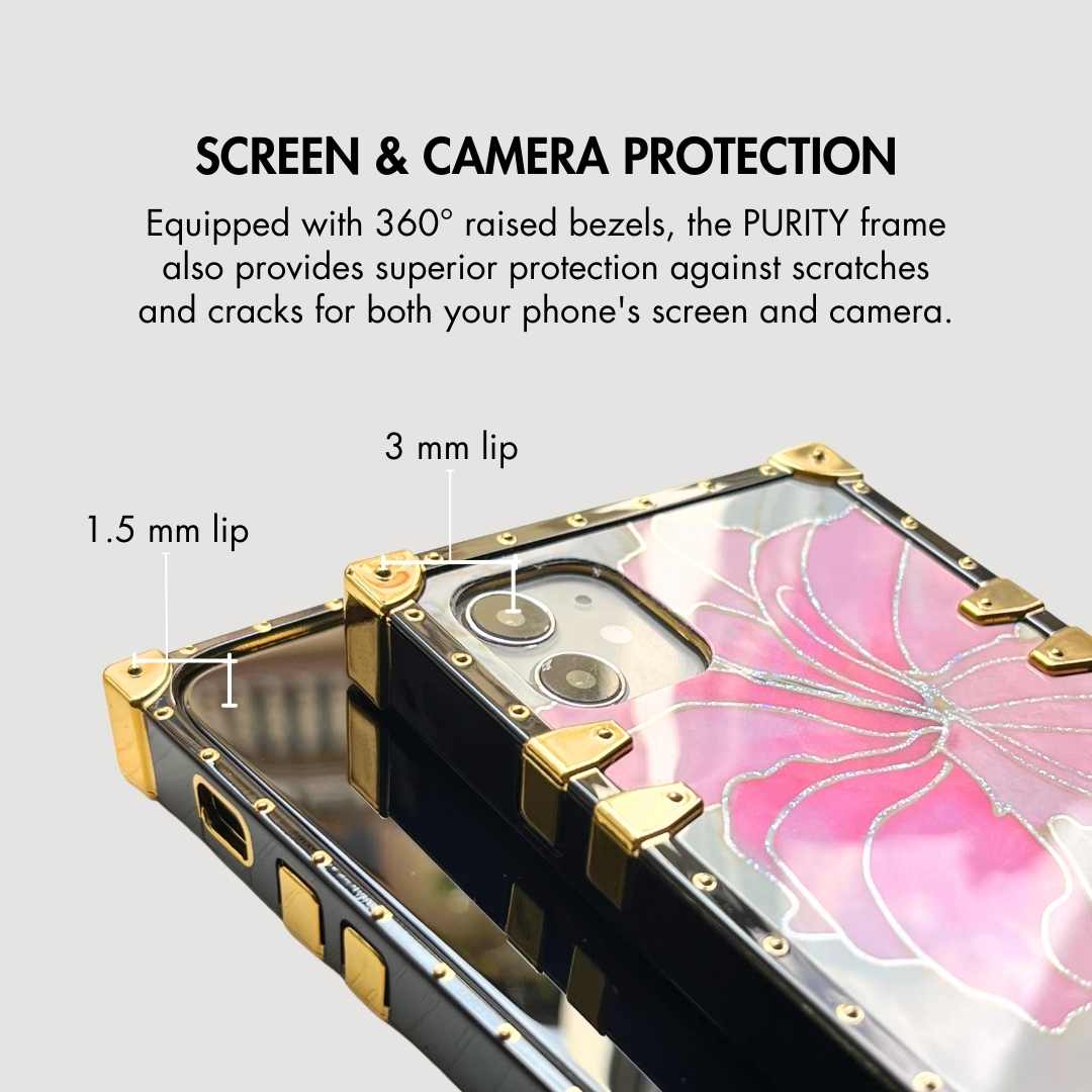 Samsung Case with Ring "Pink Hibiscus" mysite
