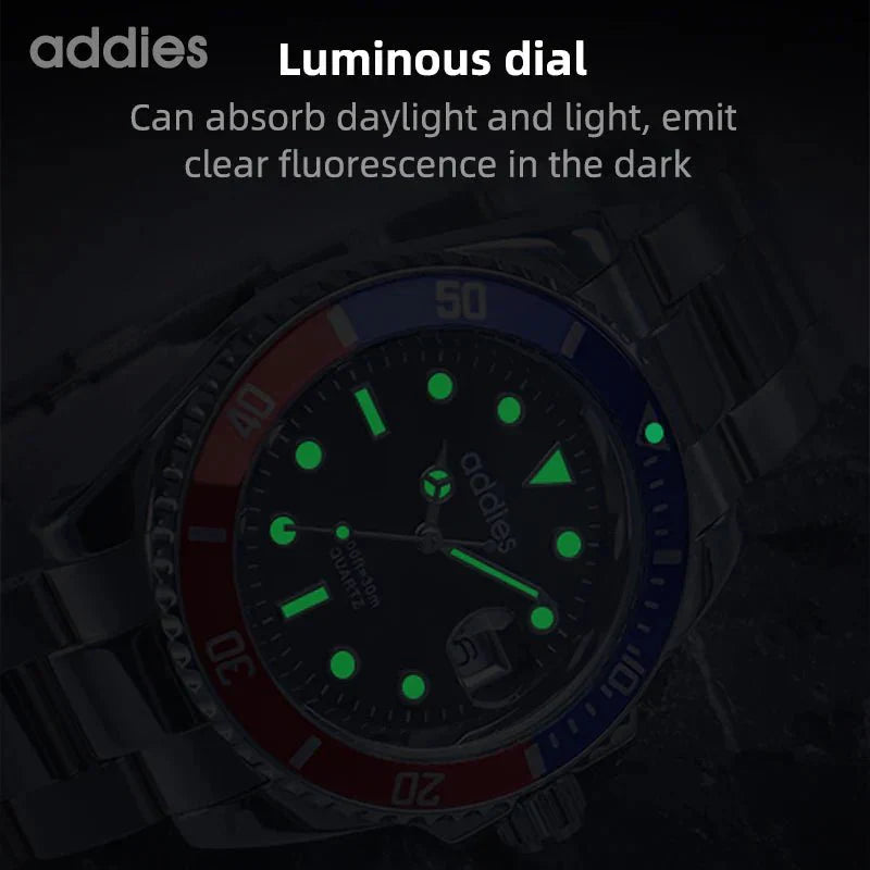 TitanX Elite Men's Quartz Sport Watch – Luxury 30M Waterproof Stainless Steel Dive Timepiece | Relógio Masculinos-1 mysite