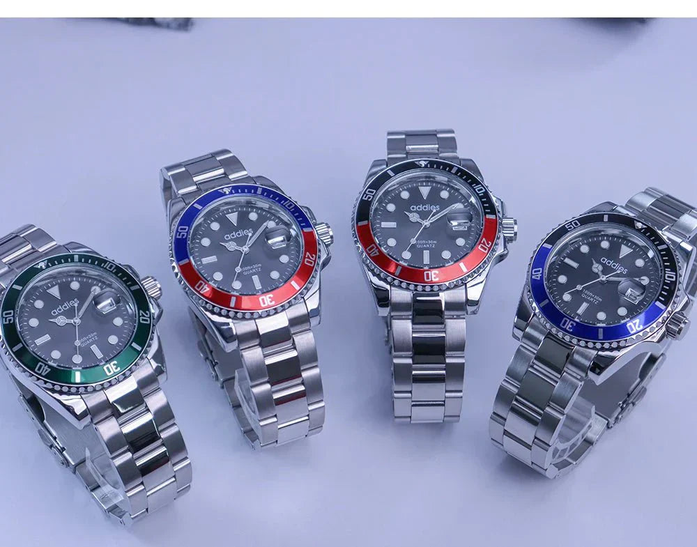 TitanX Elite Men's Quartz Sport Watch – Luxury 30M Waterproof Stainless Steel Dive Timepiece | Relógio Masculinos-1 mysite