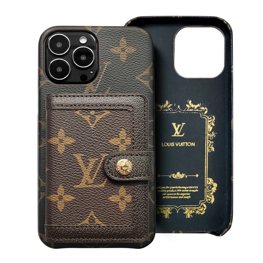 Beautiful luxury iphone case with credit card holders mysite