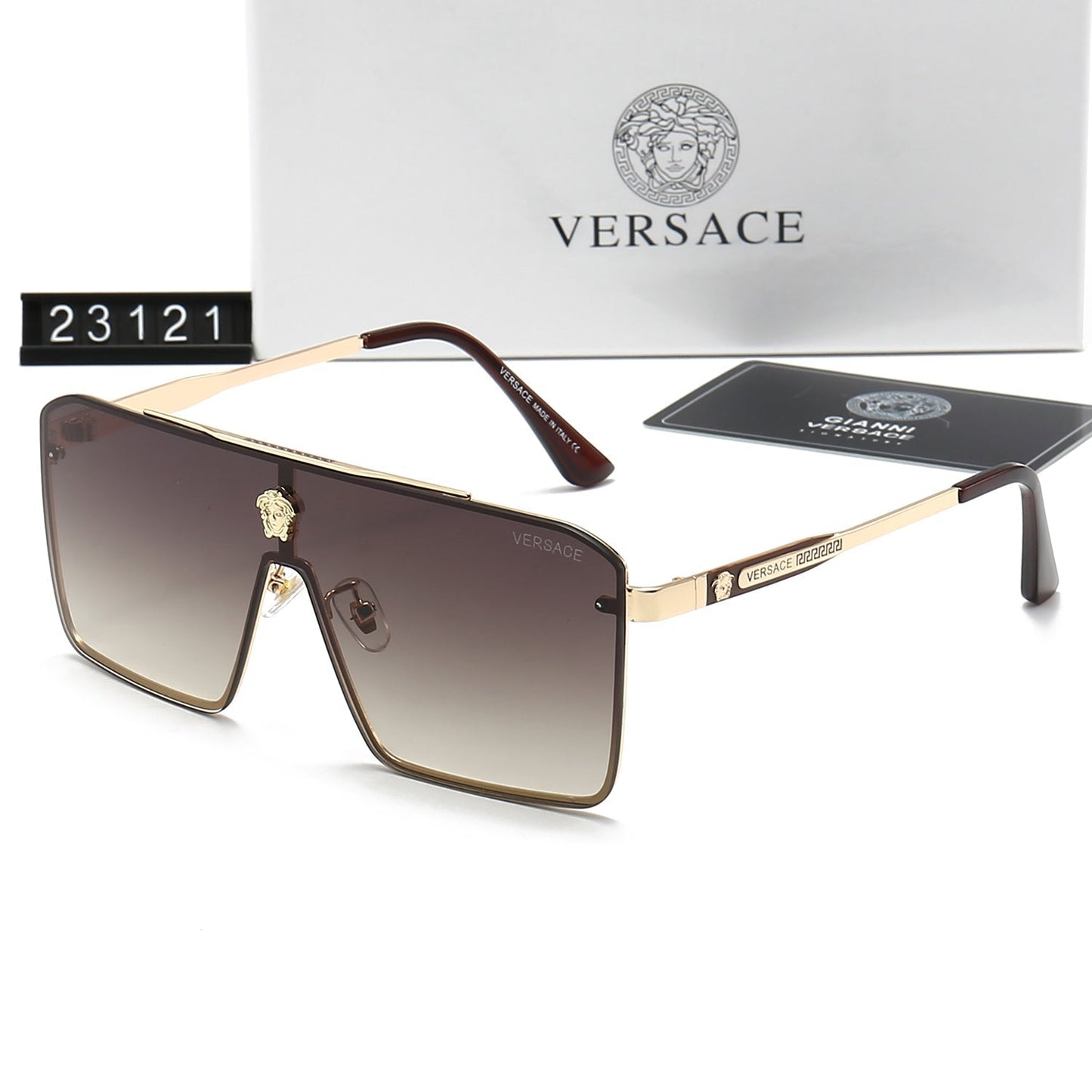 Retro Metal Letter Sunglasses 23121 mysite