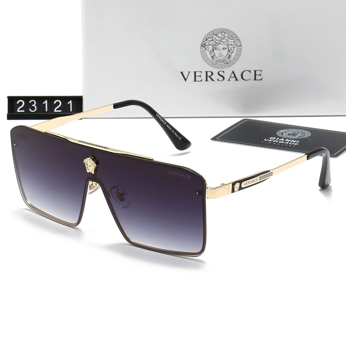 Retro Metal Letter Sunglasses 23121 mysite