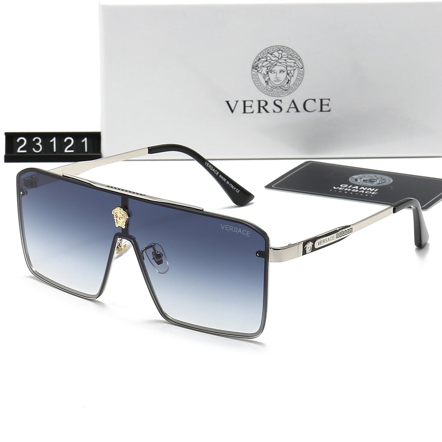 Retro Metal Letter Sunglasses 23121 mysite