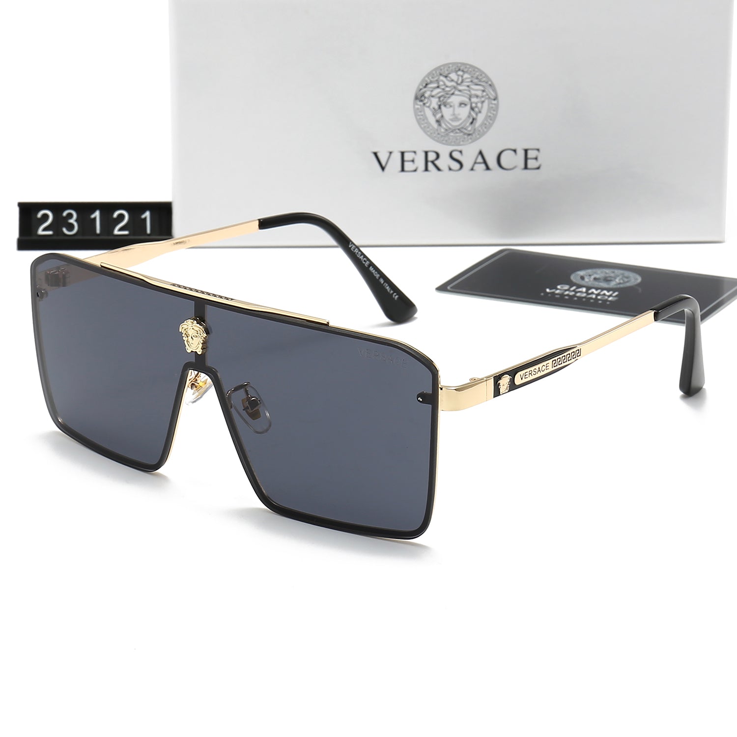 Retro Metal Letter Sunglasses 23121 mysite