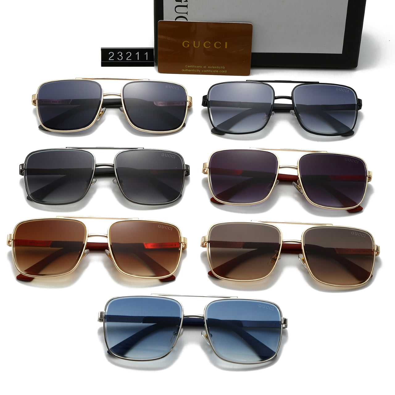 Fashion Polarized Metal Sunglasses 23211 mysite