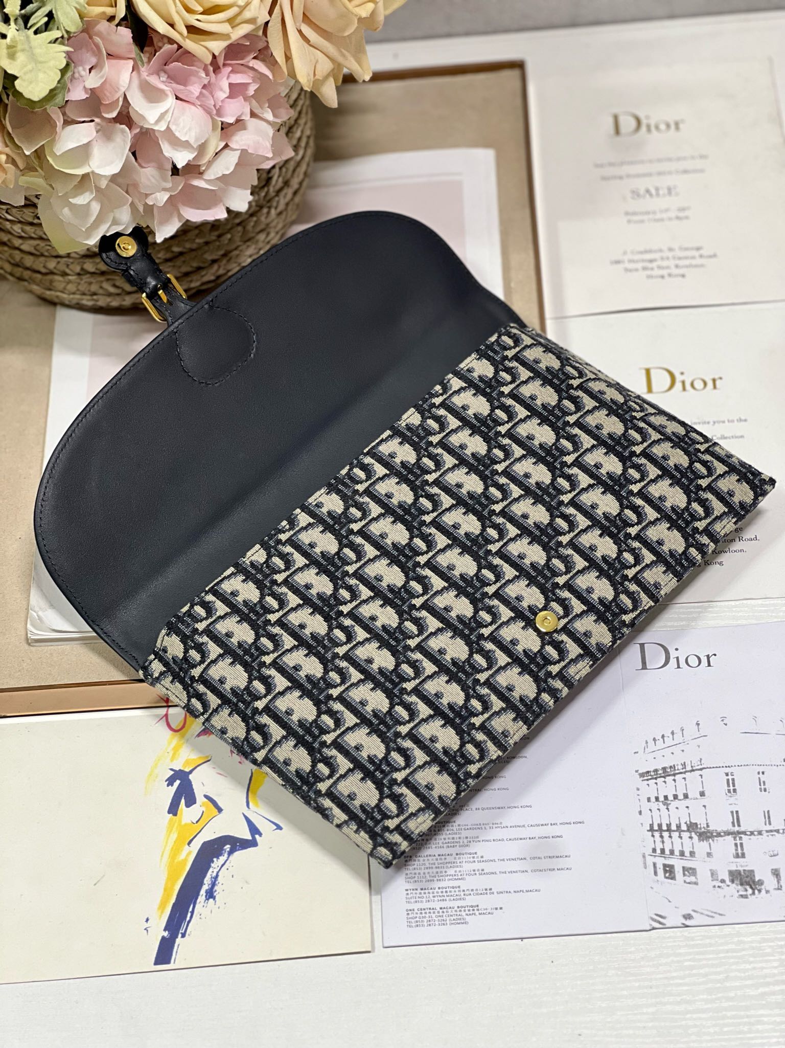 CD BOBBY 27CM BLUE OBLIQUE EMBROIDERY mysite