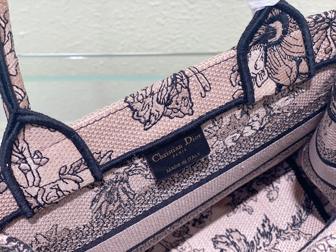 Small CD Book Tote 26.5cm Jardin Botanique Pink mysite