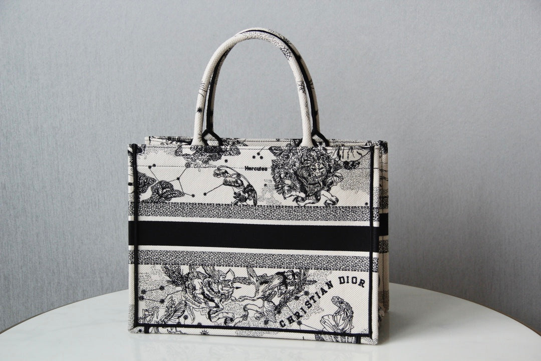 Medium CD Book Tote 36cm Hercules White mysite