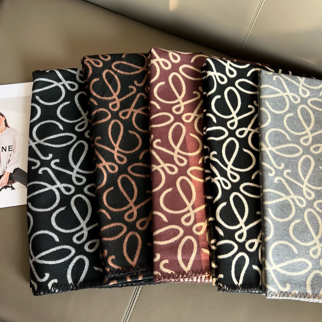 Lucky Star Series Jacquard Knit Scarf-14 mysite