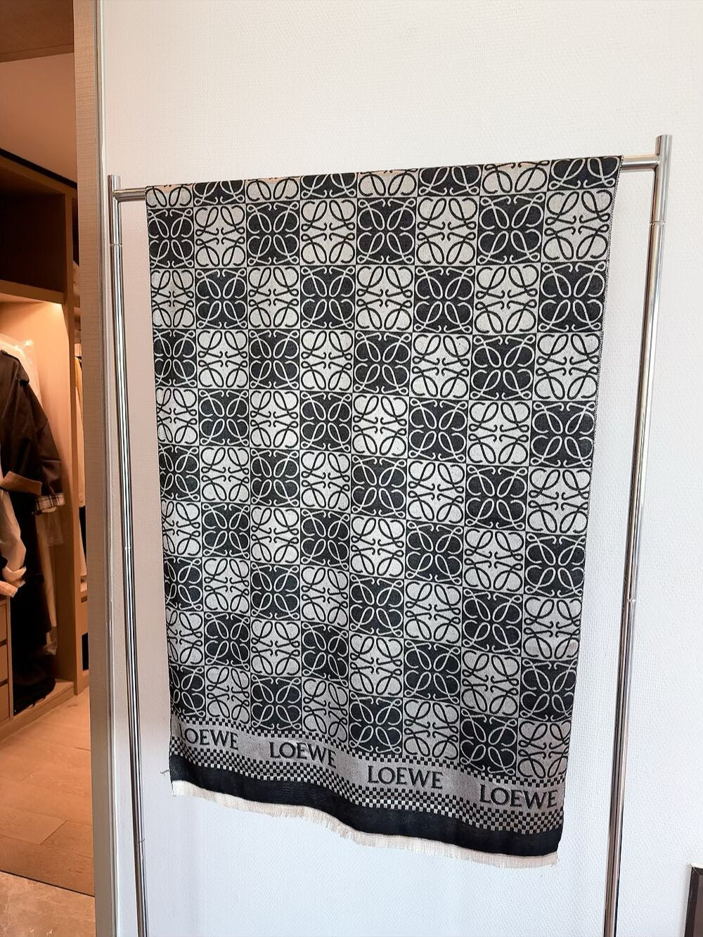 Premium Double-sided Cashmere Fringed Scarf mysite