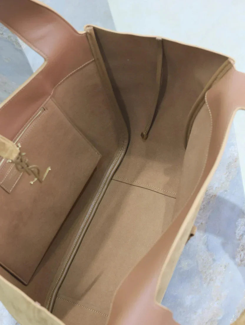 YSL Bea Hobo Bag 50cm in Brown Suede mysite